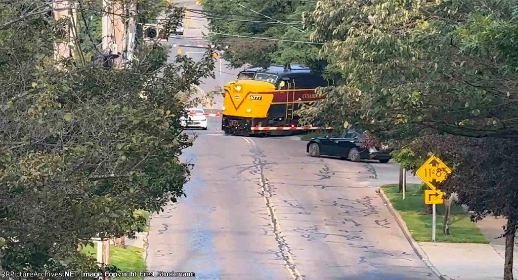 CVSR 6777 crosses North St.